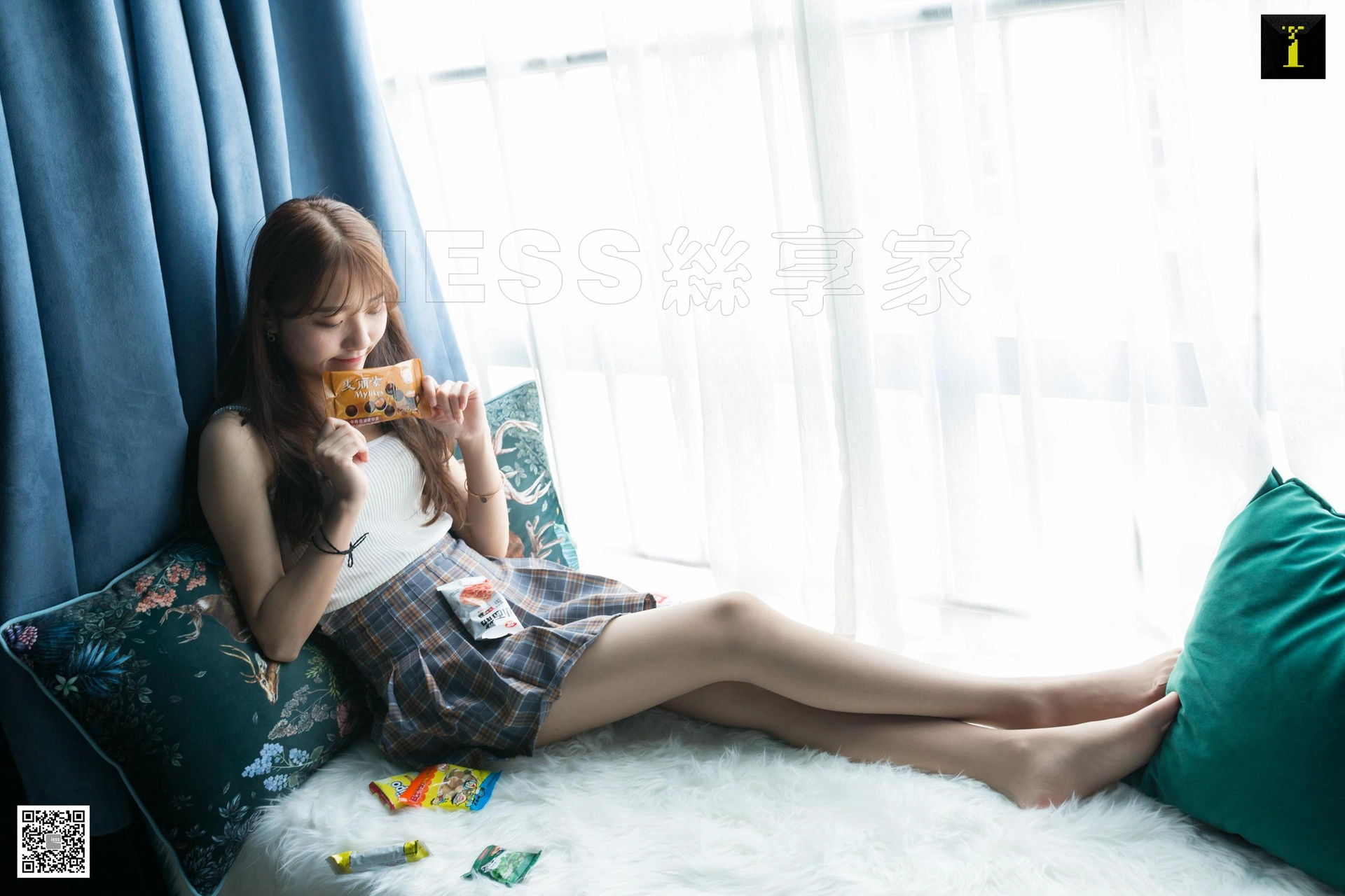 [IESS异思趣向]2019.05.28 丝享家495:爱吃零食的婉萍 3